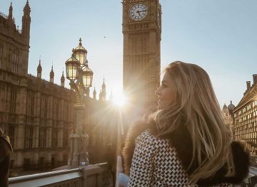 London Blonde Girl Study Abroad