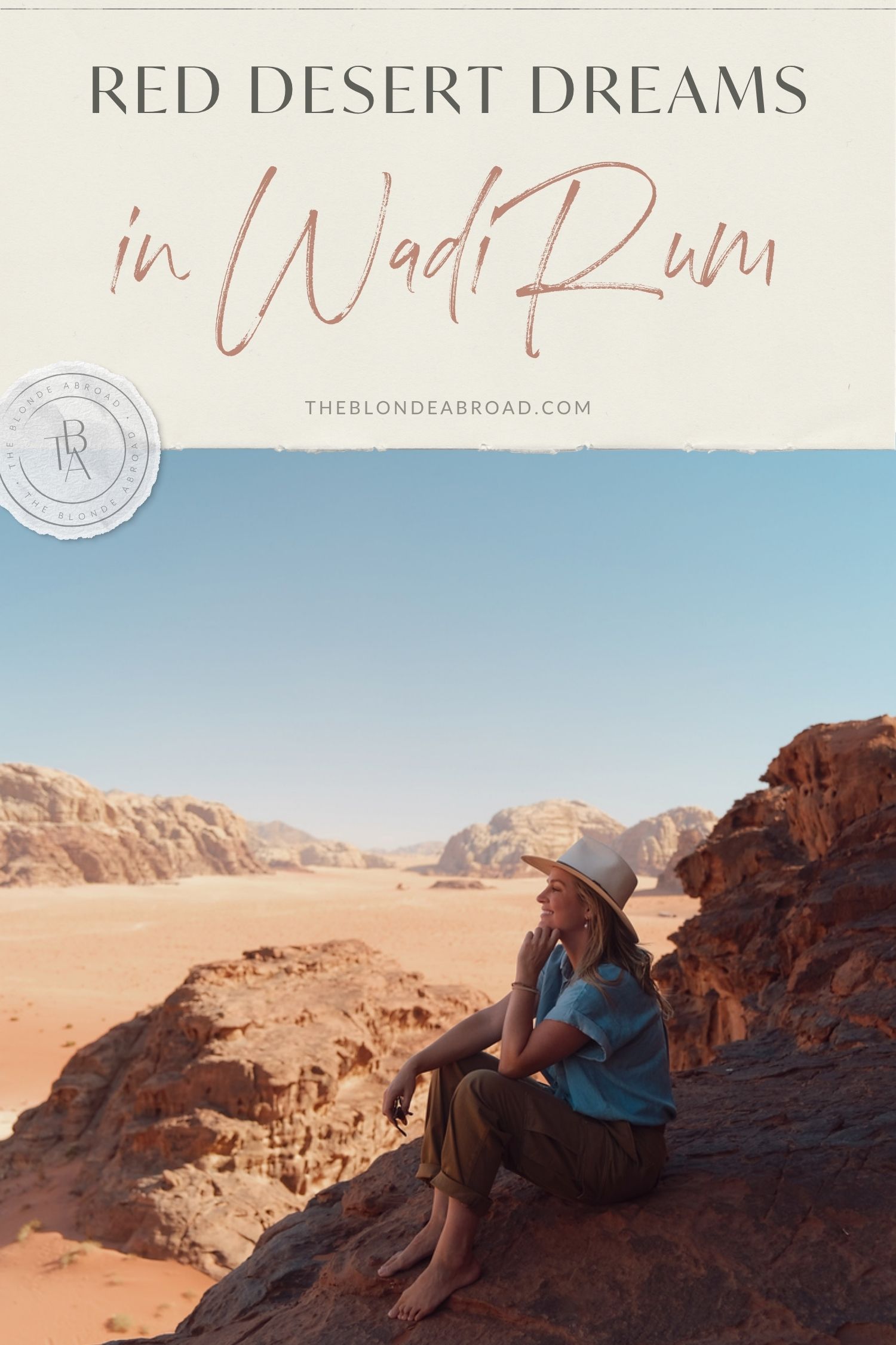 Red Desert Dreams in Wadi Rum