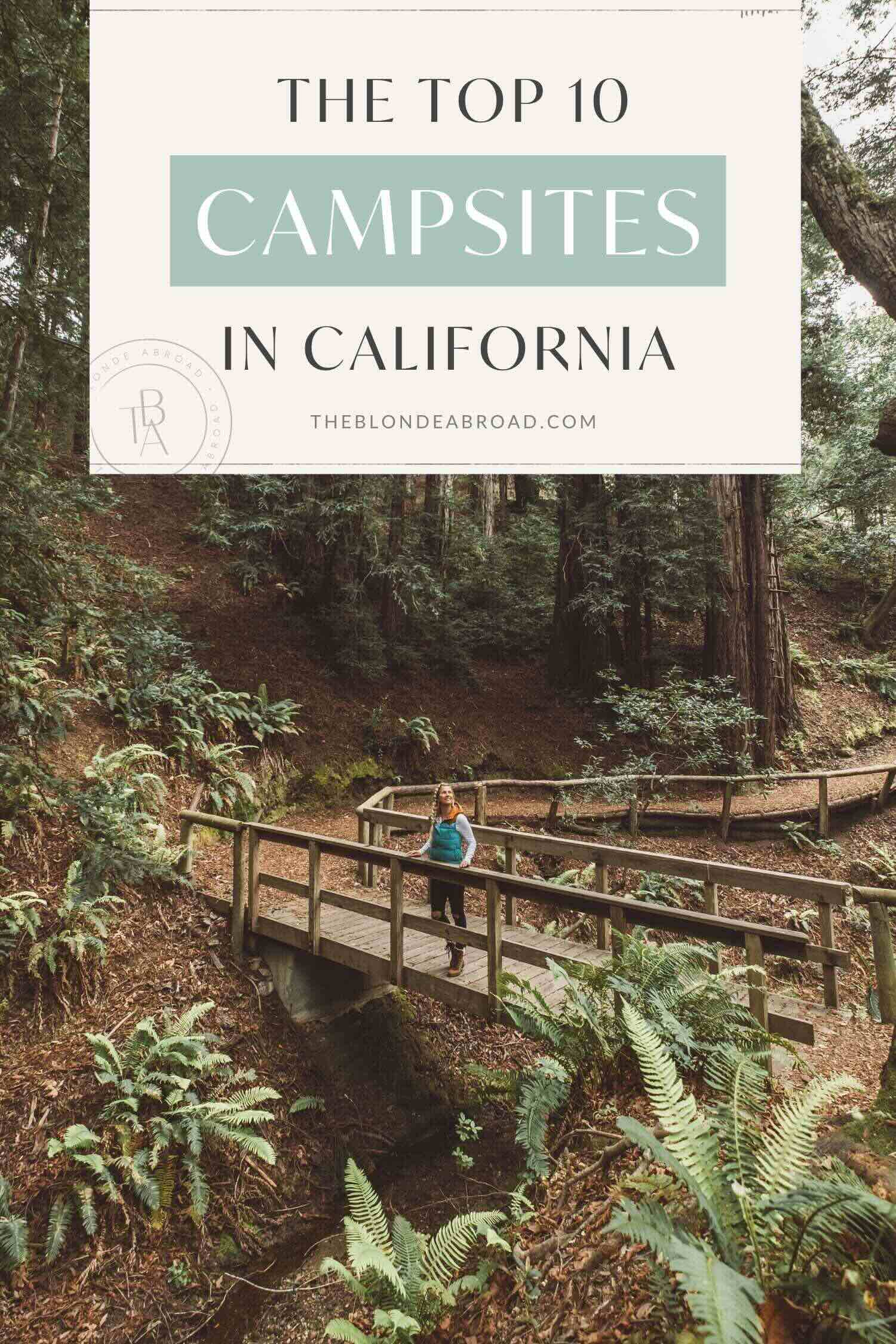 The Top 10 Campsites in California