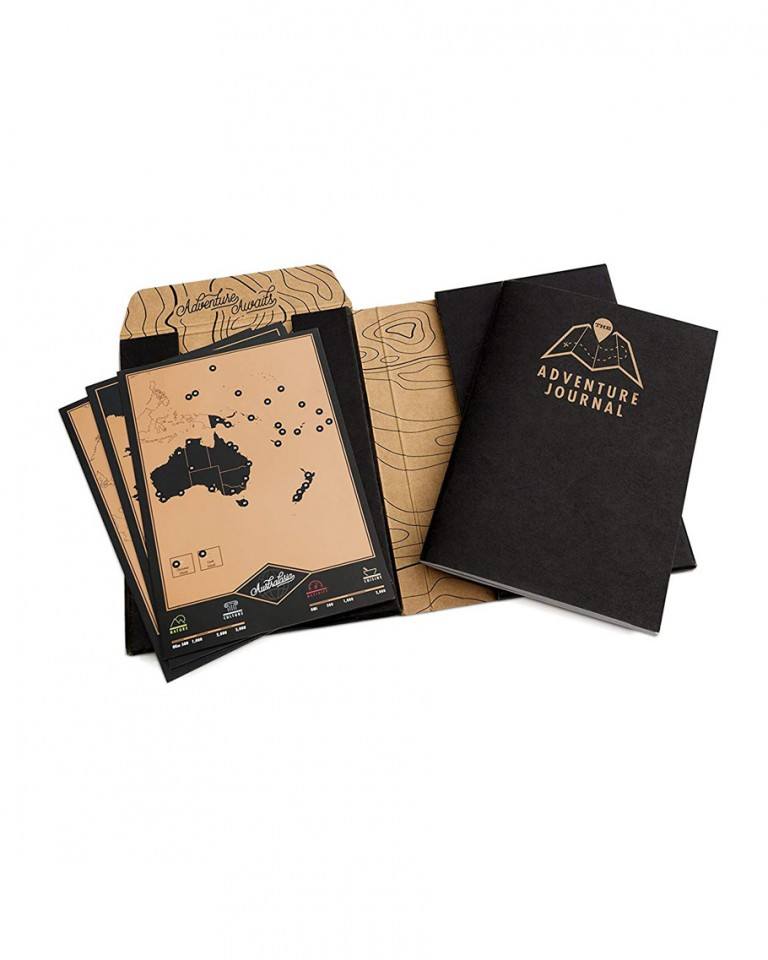 Scratch Map Adventure Travel Journal & Scratch Maps • The Blonde Abroad