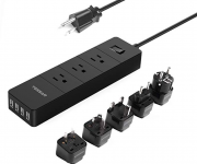 Travel Power Strip with USB