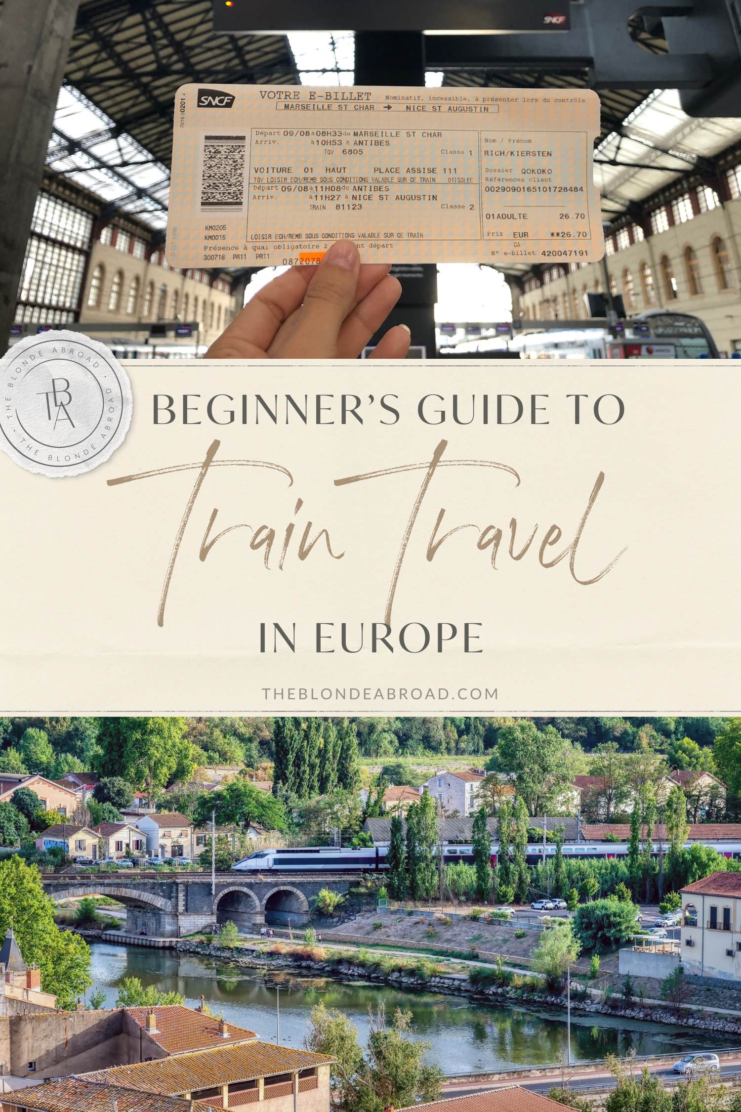 The Beginners Guide to Train Travel in Europe