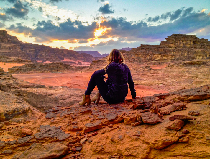 Wadi Rum Desert Sunset