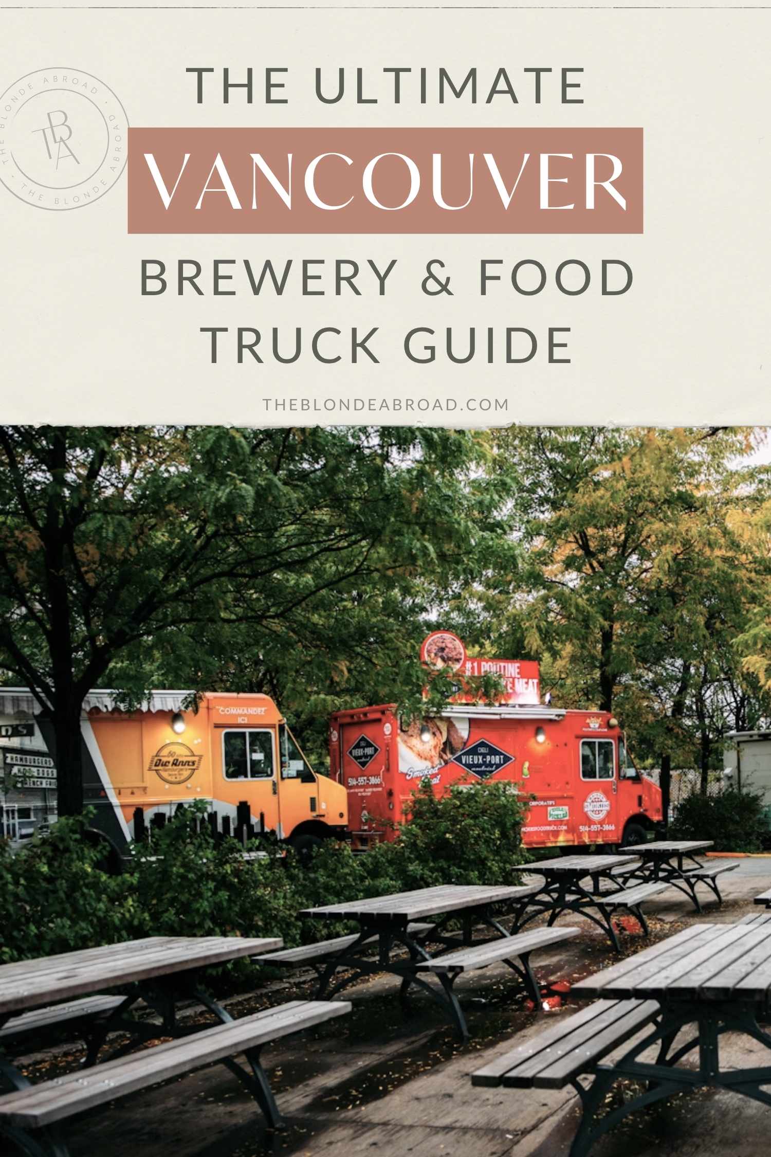 The Ultimate Vancouver Brewery and Food Truck Guide