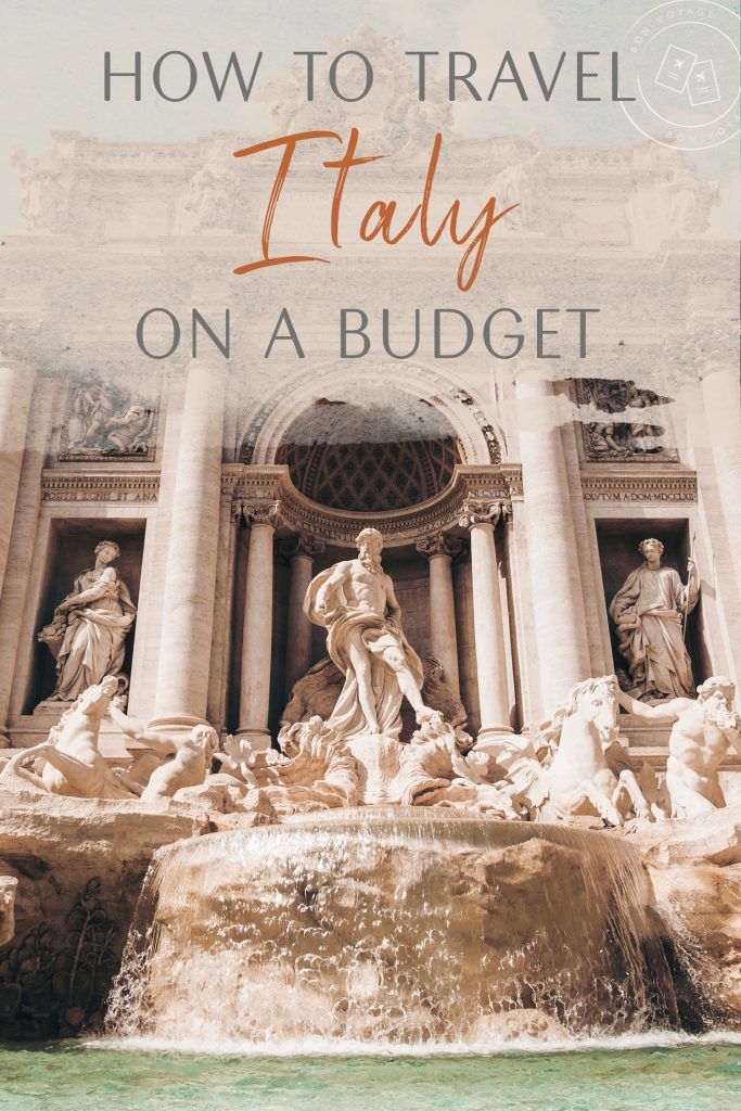 travel in italy on a budget