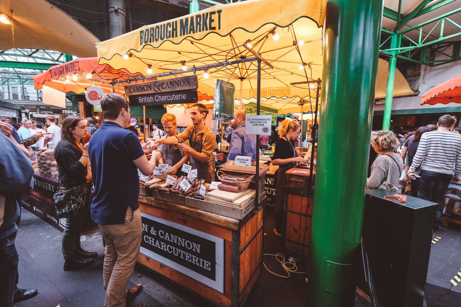 El mercado de Borough de Londres