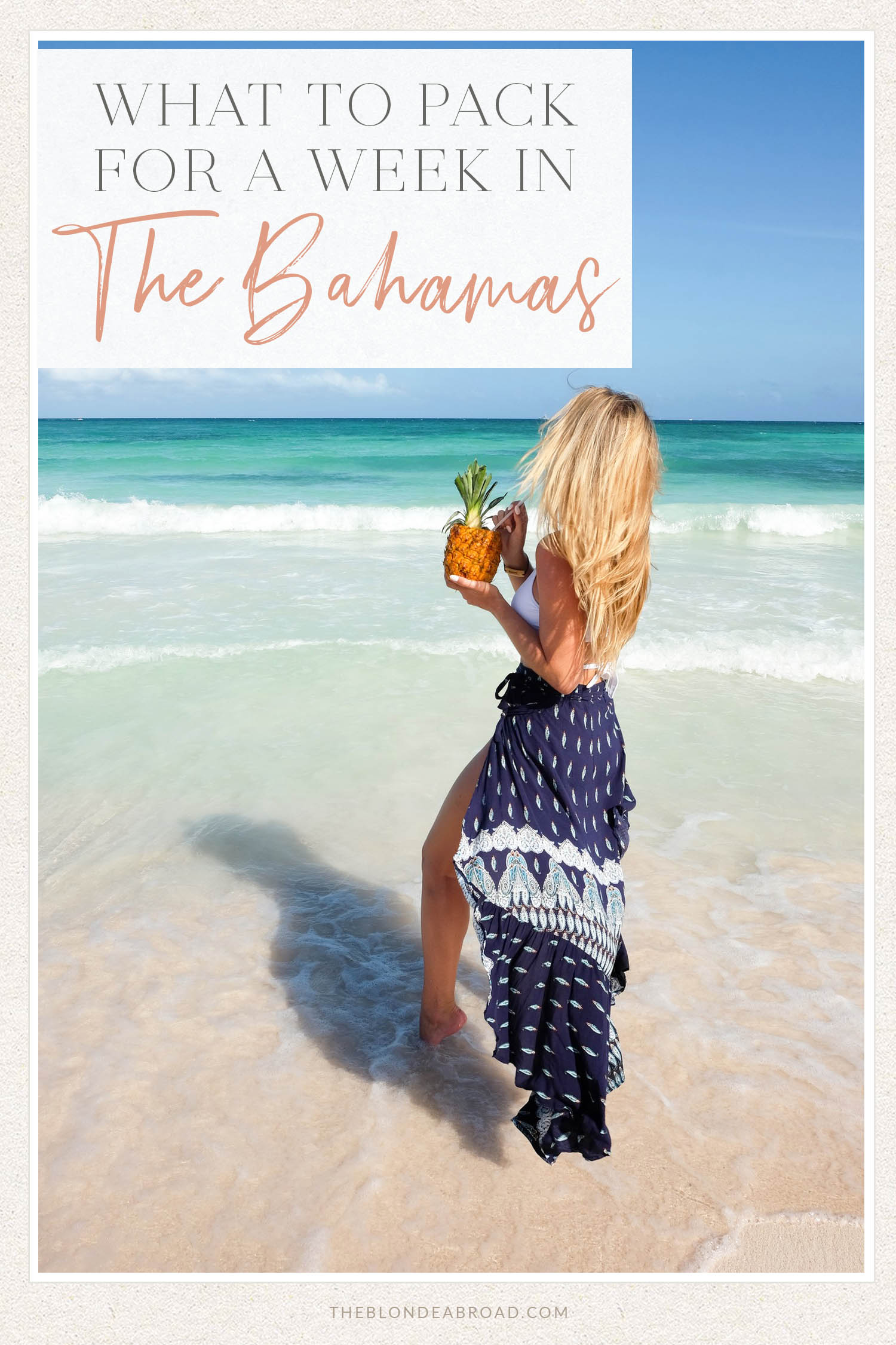What to Pack for a Week Bahamas