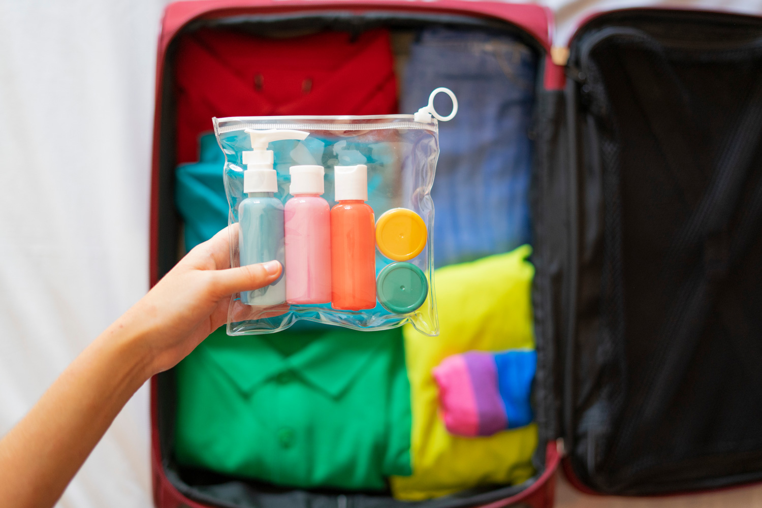 Packing Toiletries for Flights