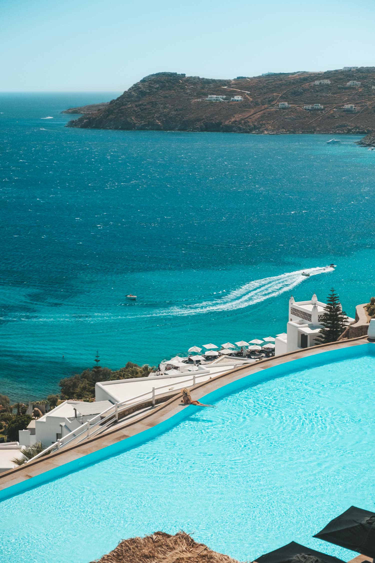 Poolside Hotel Mykonos