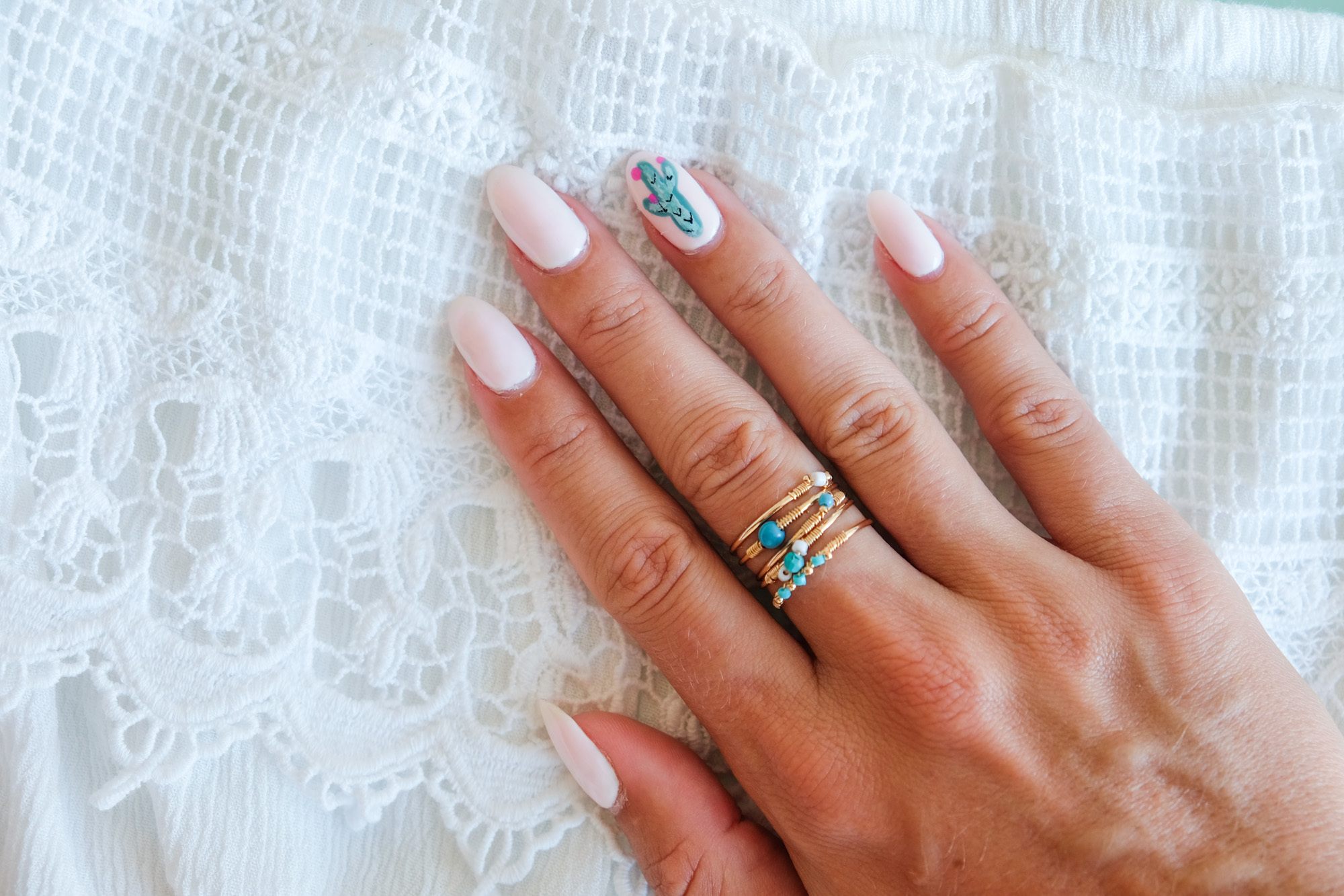 Mexico Inspired Travel Nails