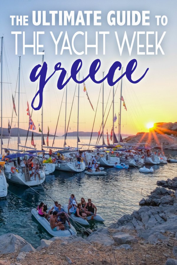 yacht week greece route