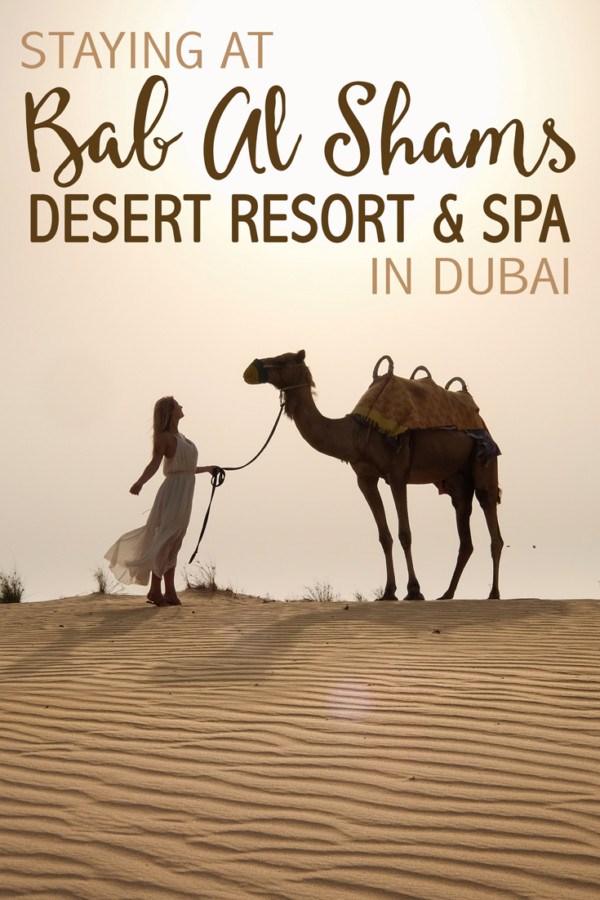 Staying at Bab Al Shams Desert Resort & Spa in Dubai • The Blonde Abroad