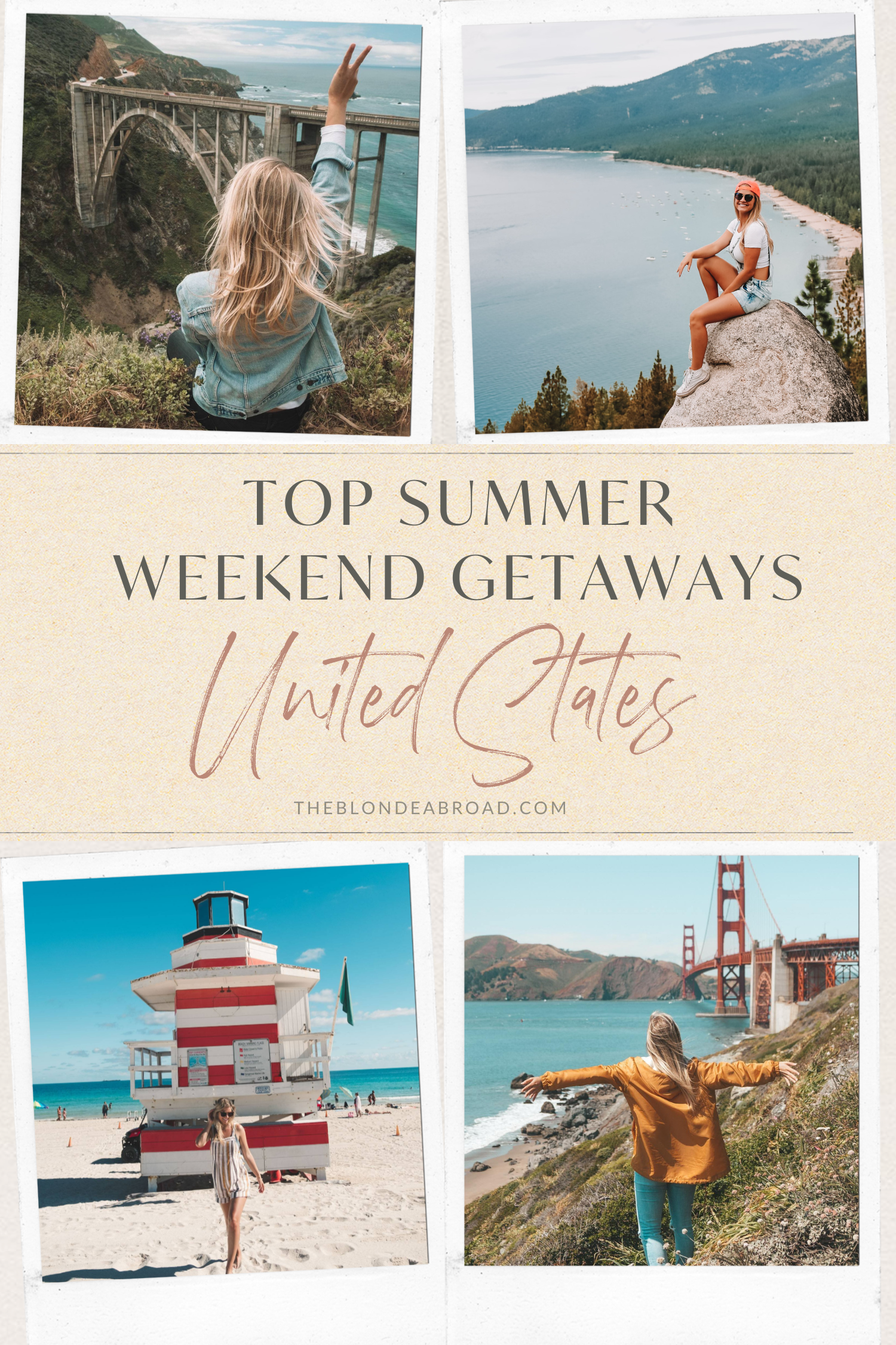 Top Summer Weekend Getaways in the USA