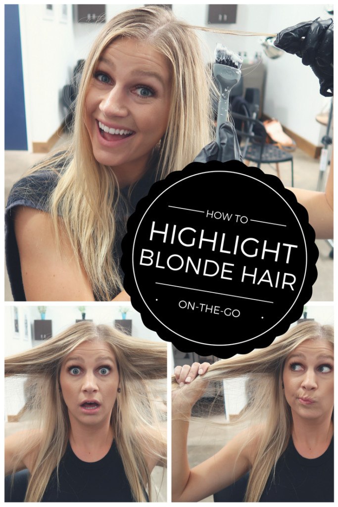 How to Highlight Blonde Hair On-the-Go • The Blonde Abroad
