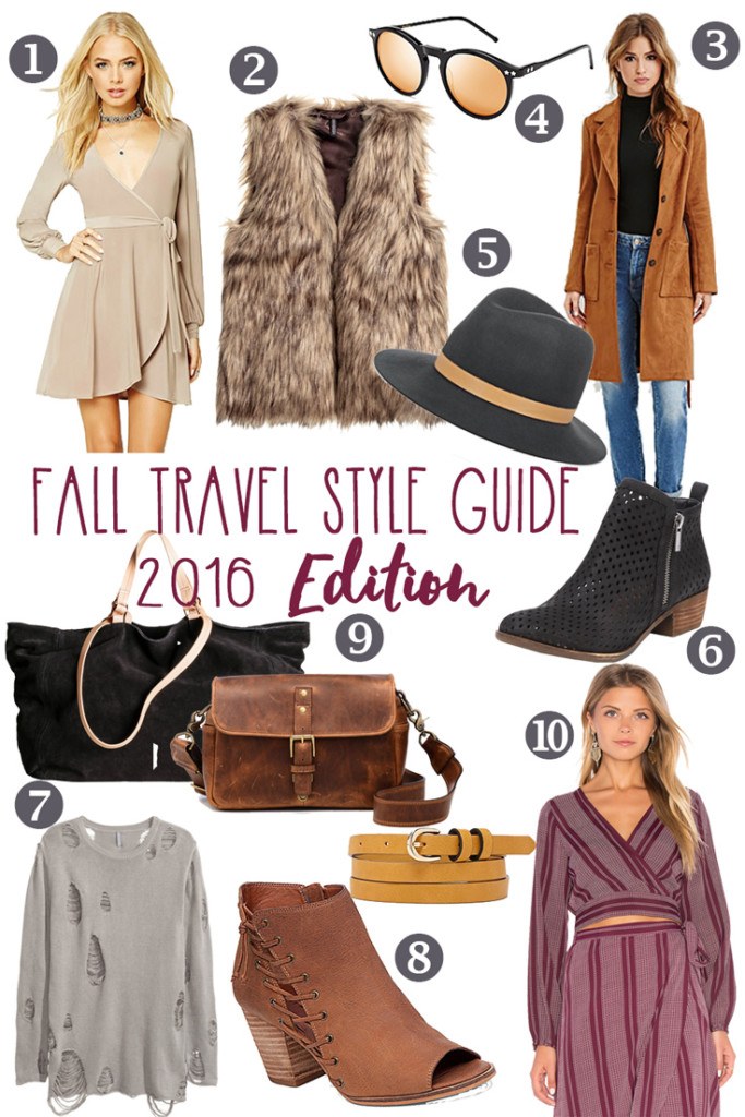 Fall Travel Style Guide: 2016 Edition • The Blonde Abroad