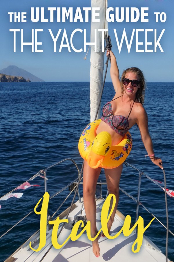 the yacht week italy