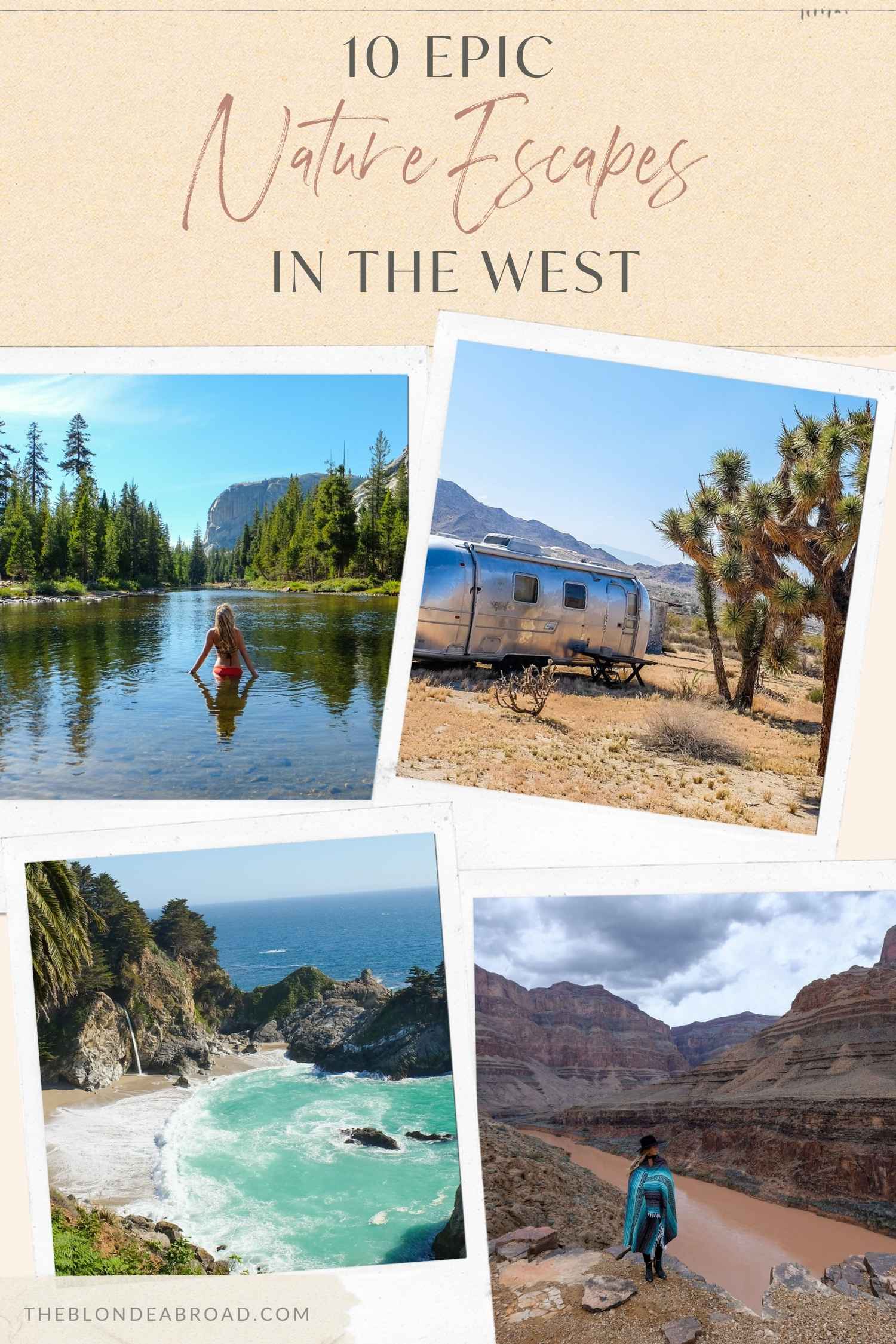 10 Epic Nature Escapes in the West cover