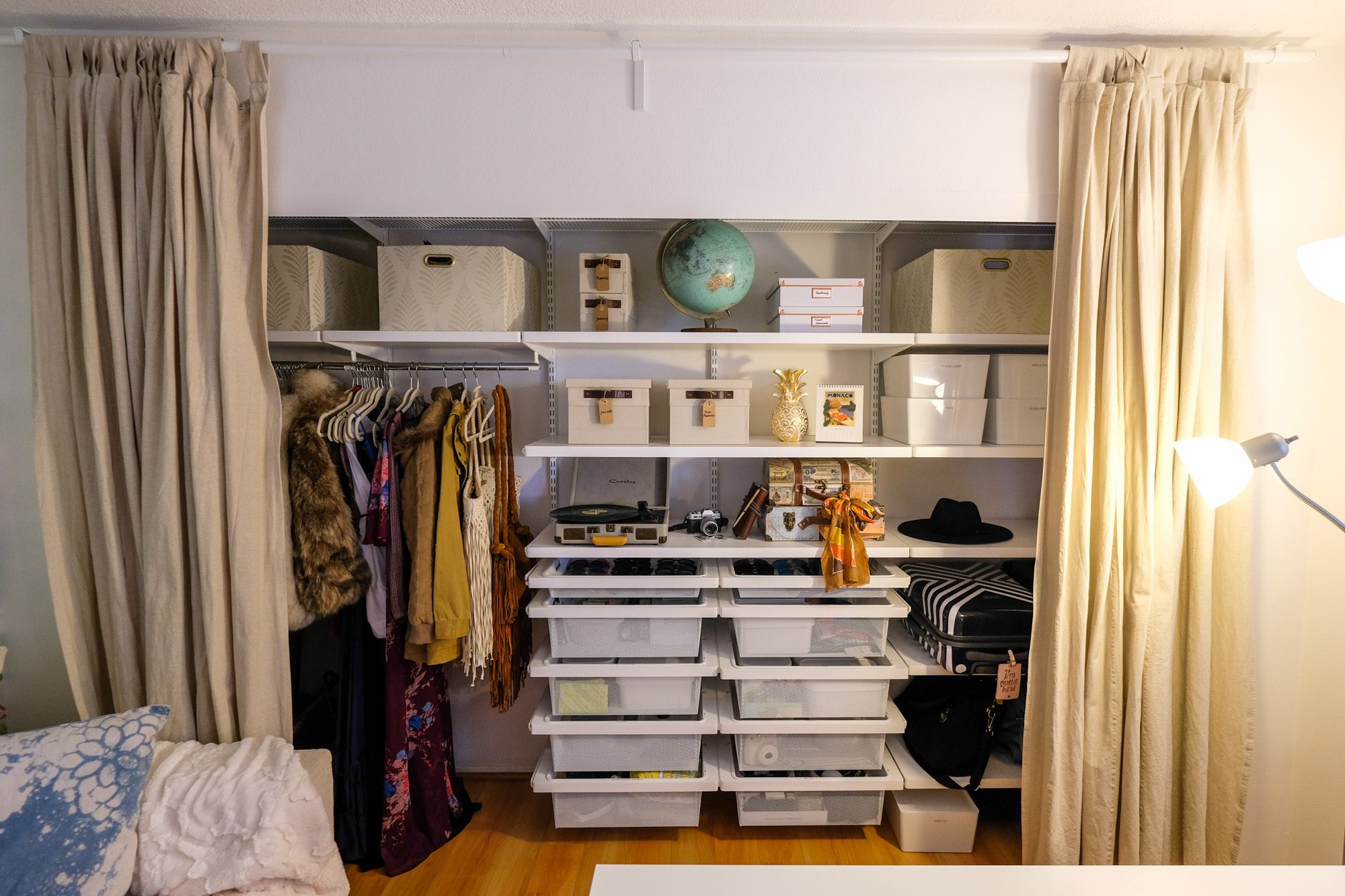 Home Office Closet Redesign with The Container Store • The Blonde Abroad