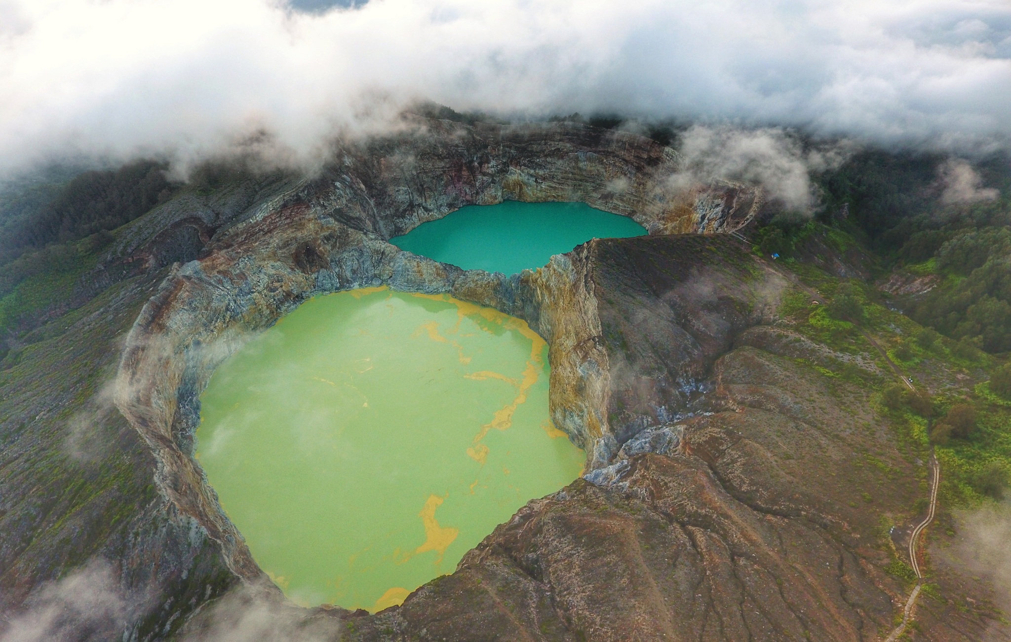 Kelimutu Volcanic Lakes