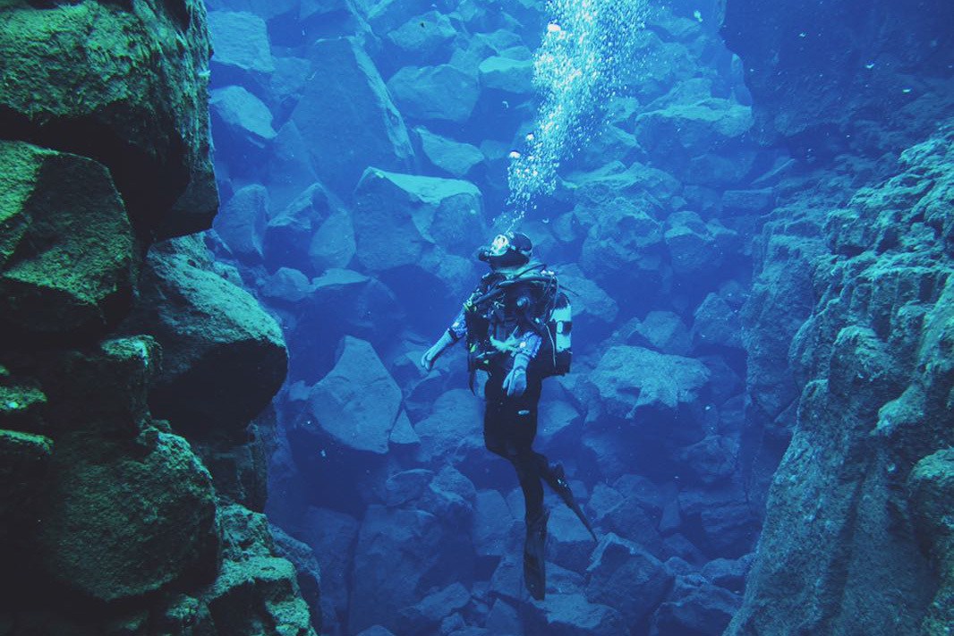 Scuba Diving the Silfra Fissure