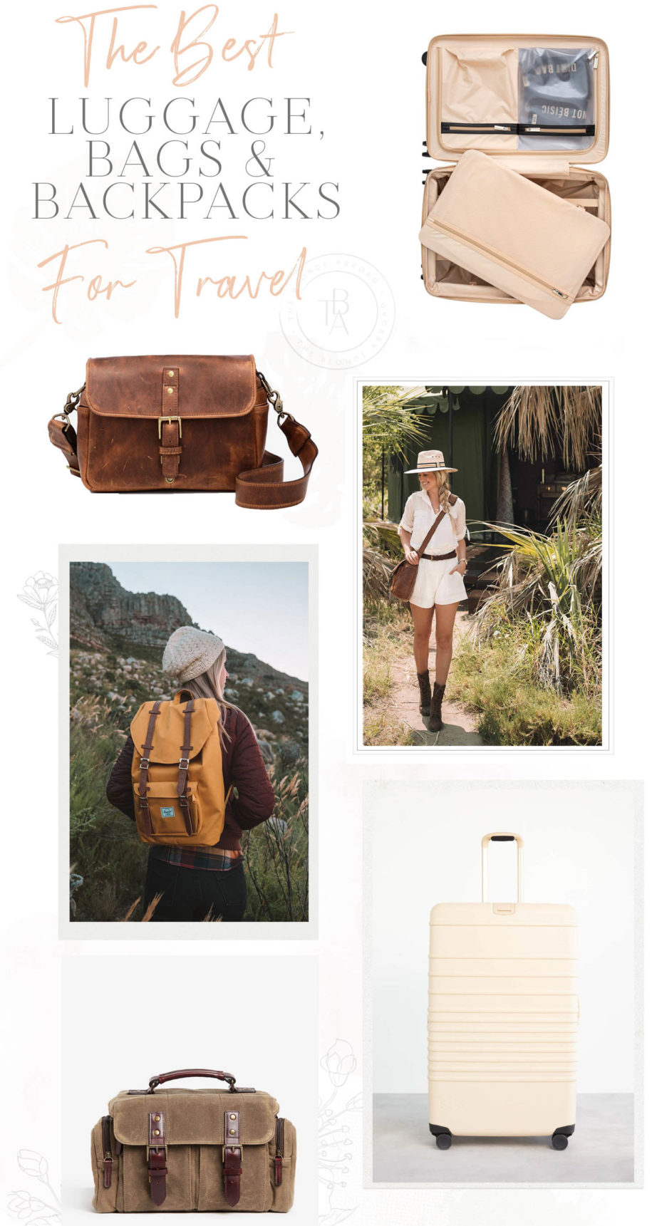 The Best Luggage, Bags and Backpacks for Travel • The Blonde Abroad