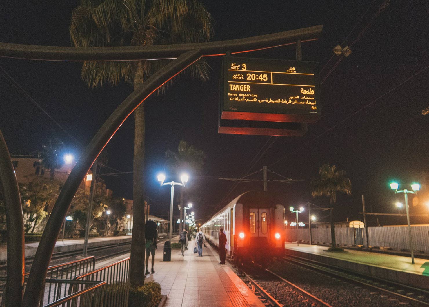 train voyage maroc