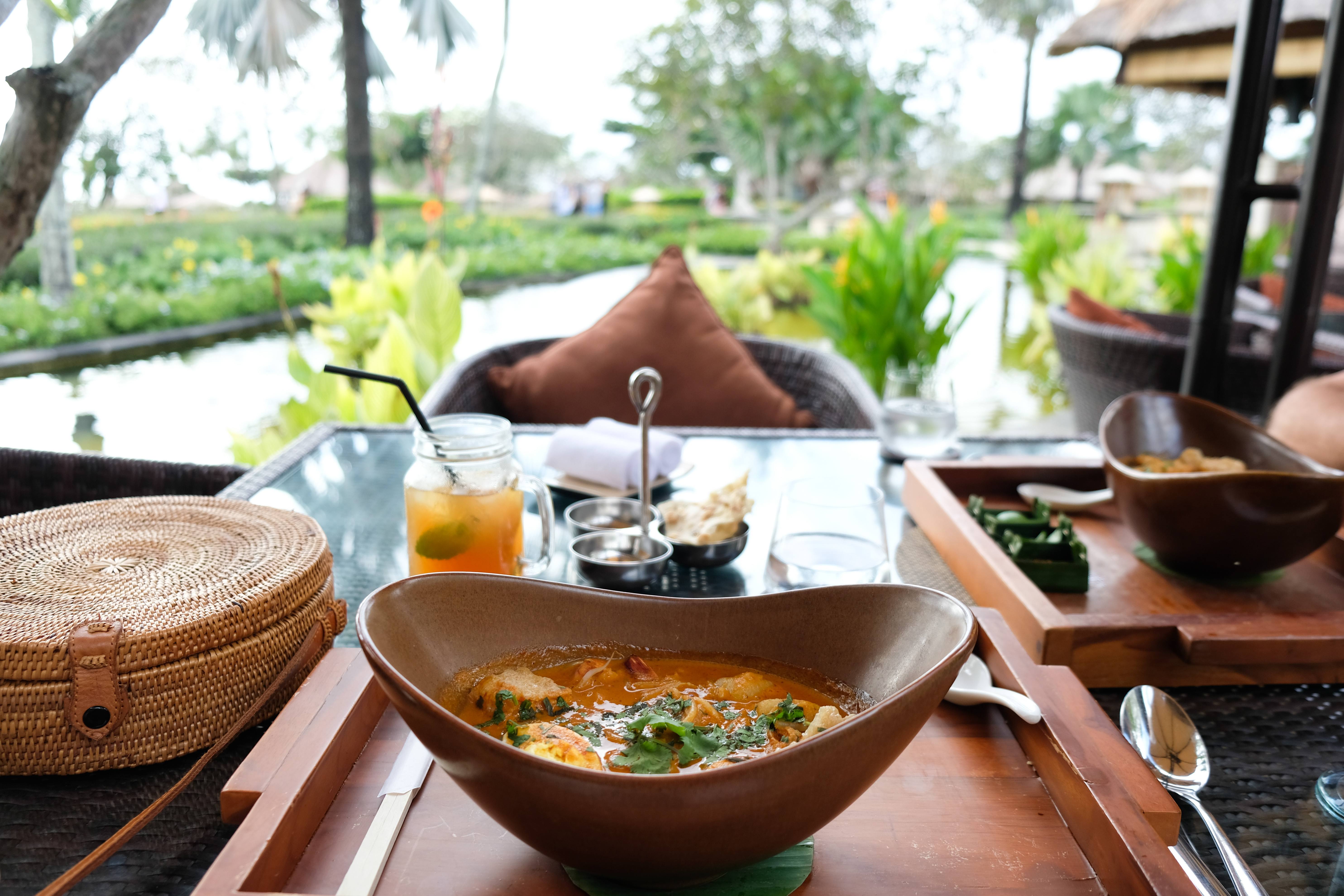 Food at AYANA Resort in Bali