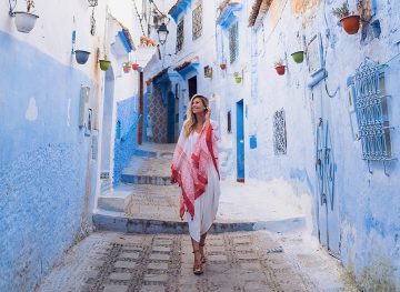 morocco conservative outfit chefchaouen