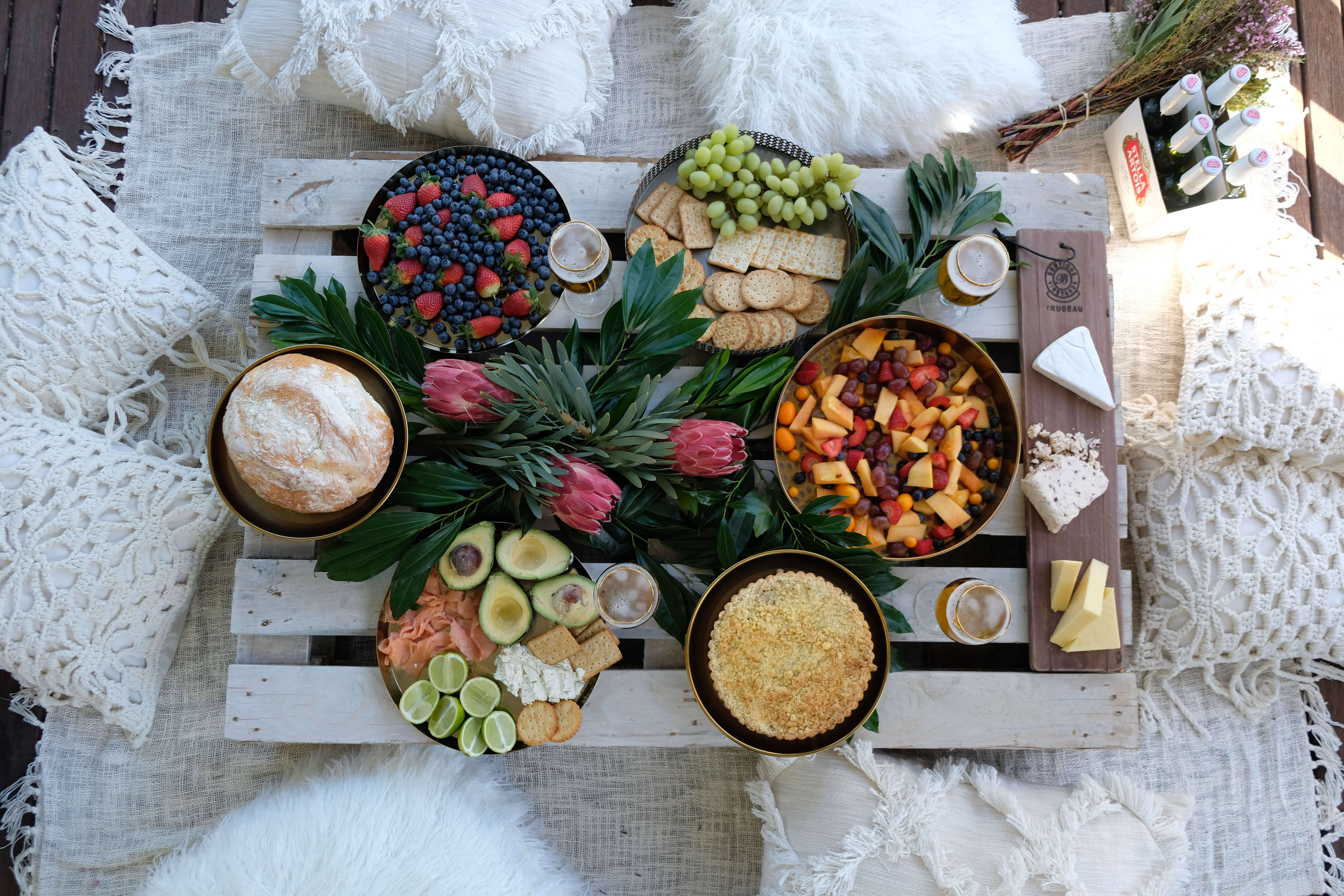 Summer Picnic Tablescape