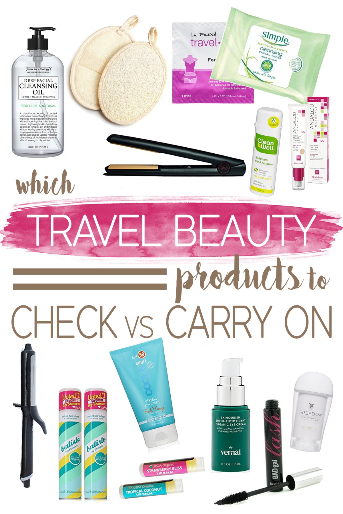 Which Travel Beauty Products to Check vs. Carry On • The Blonde Abroad