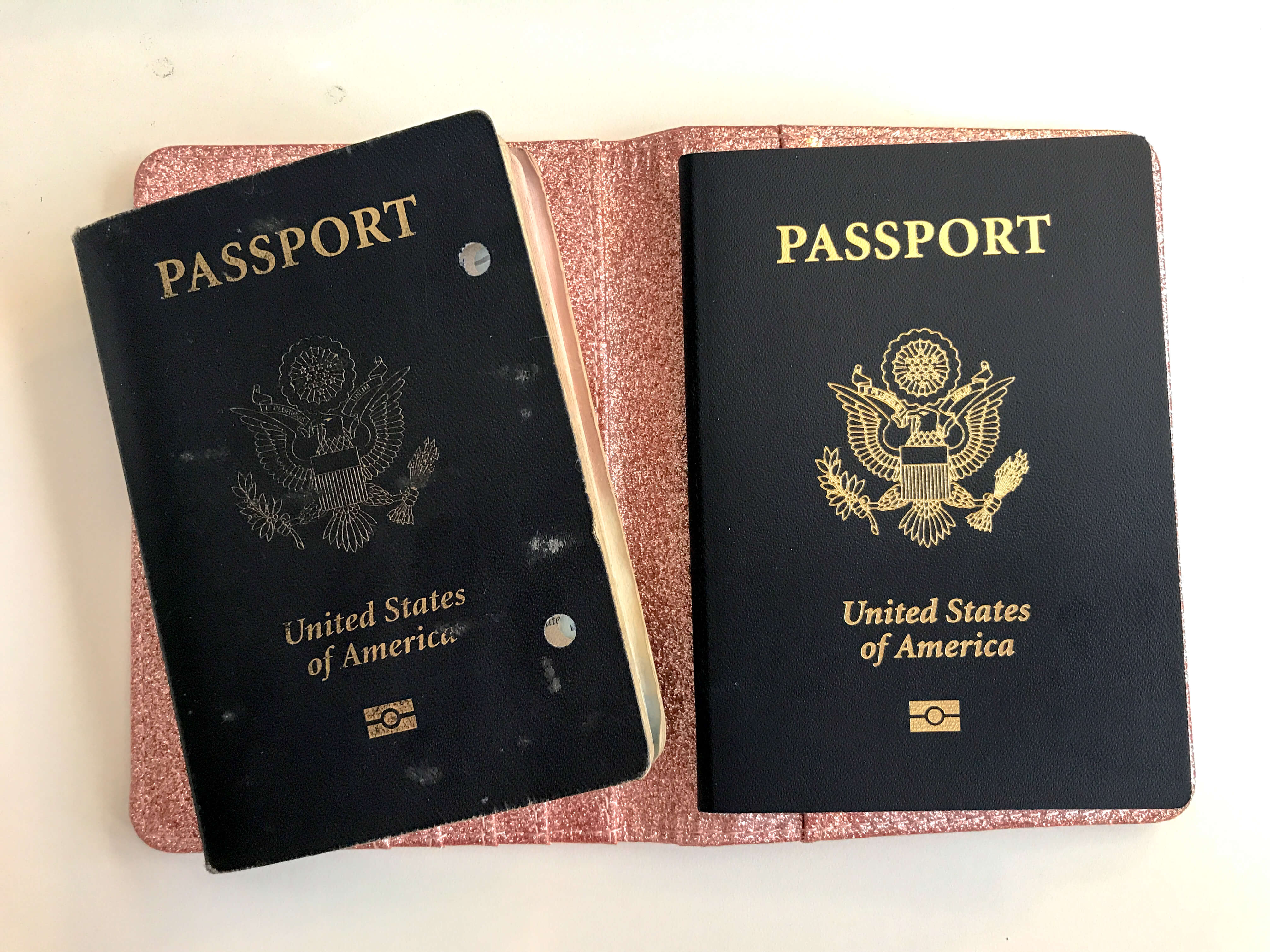 old and new passport