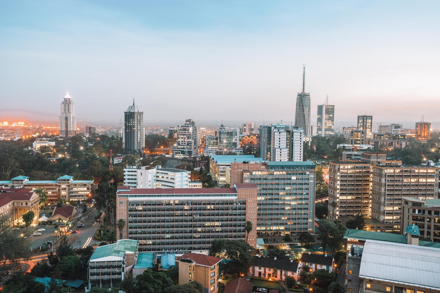 Nairobi Cityscape Kenya