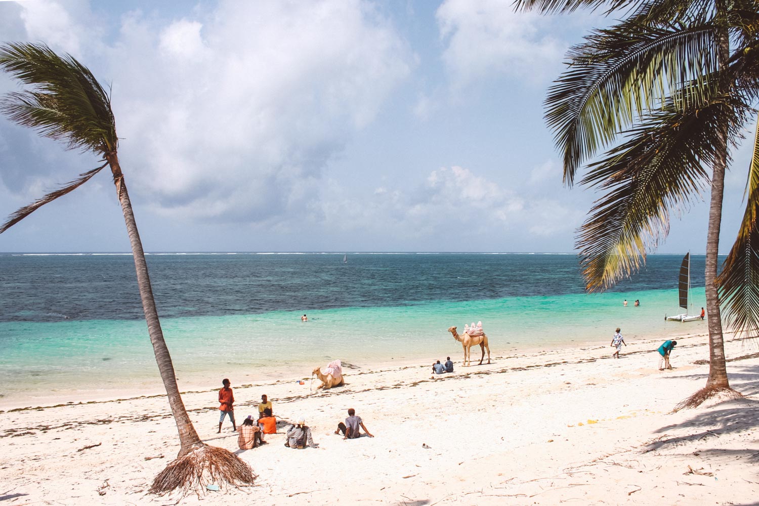 Beach in Kenya