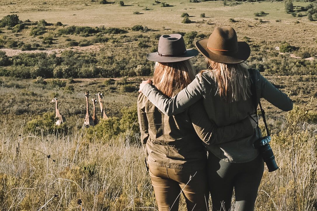 Besties on Safari