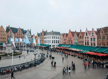 grote markt in bruges