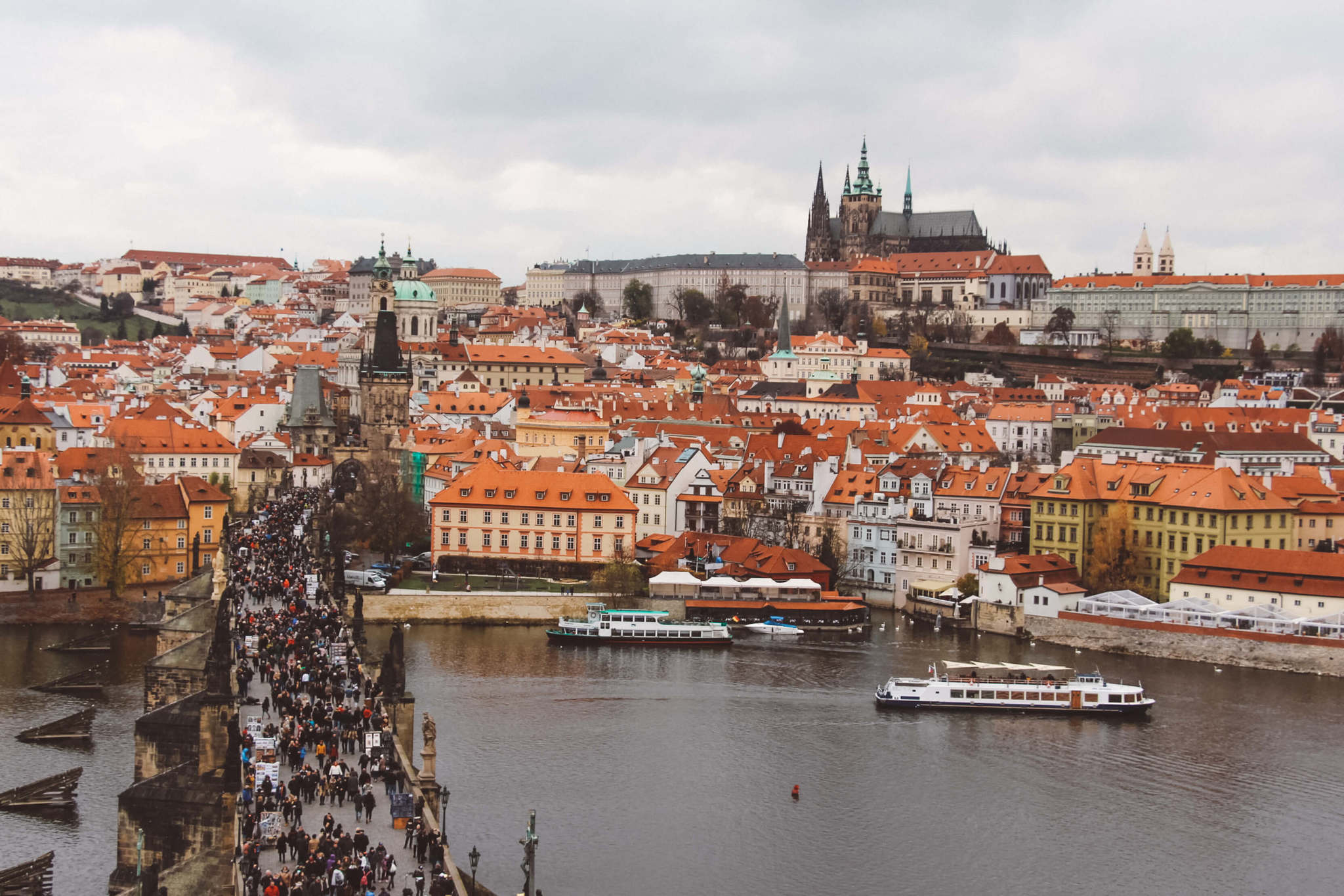 Charles bridge in Prague