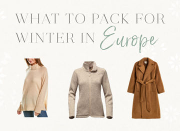 Europe Winter Packing Guide