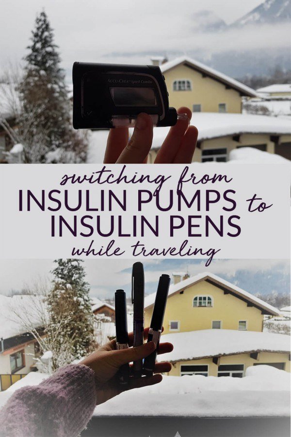 Switching from Insulin Pumps to Insulin Pens While Traveling • The