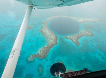 Blue Hole from Above