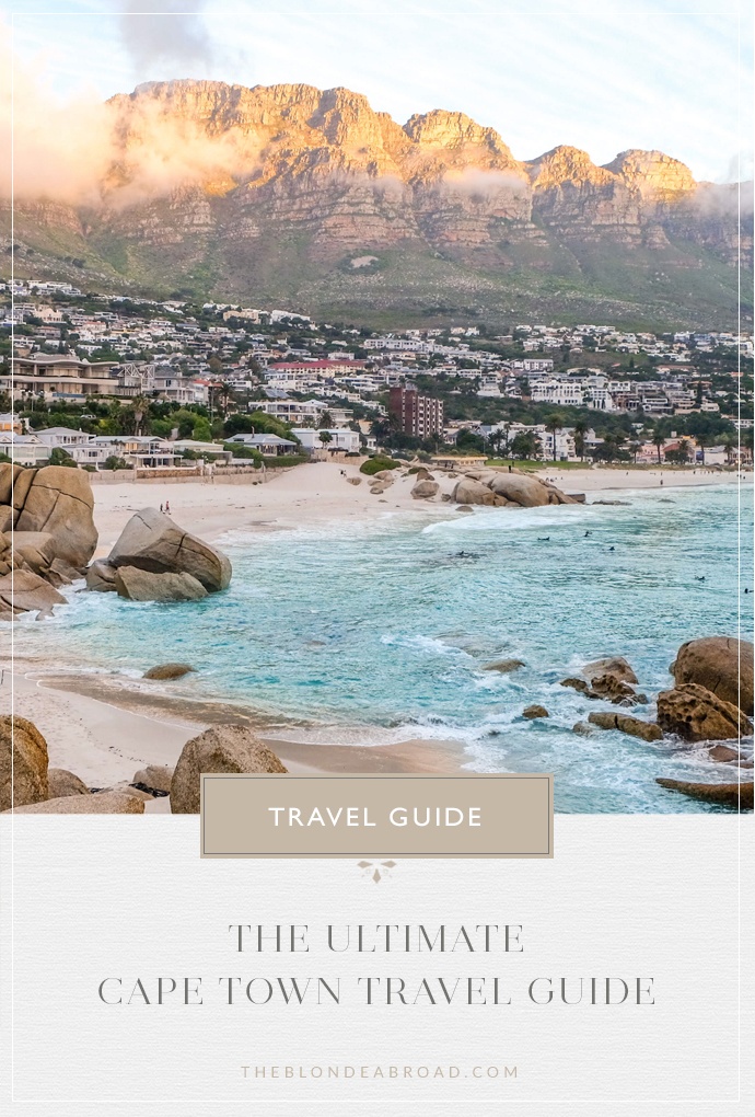 The Ultimate Cape Town Travel Guide • The Blonde Abroad