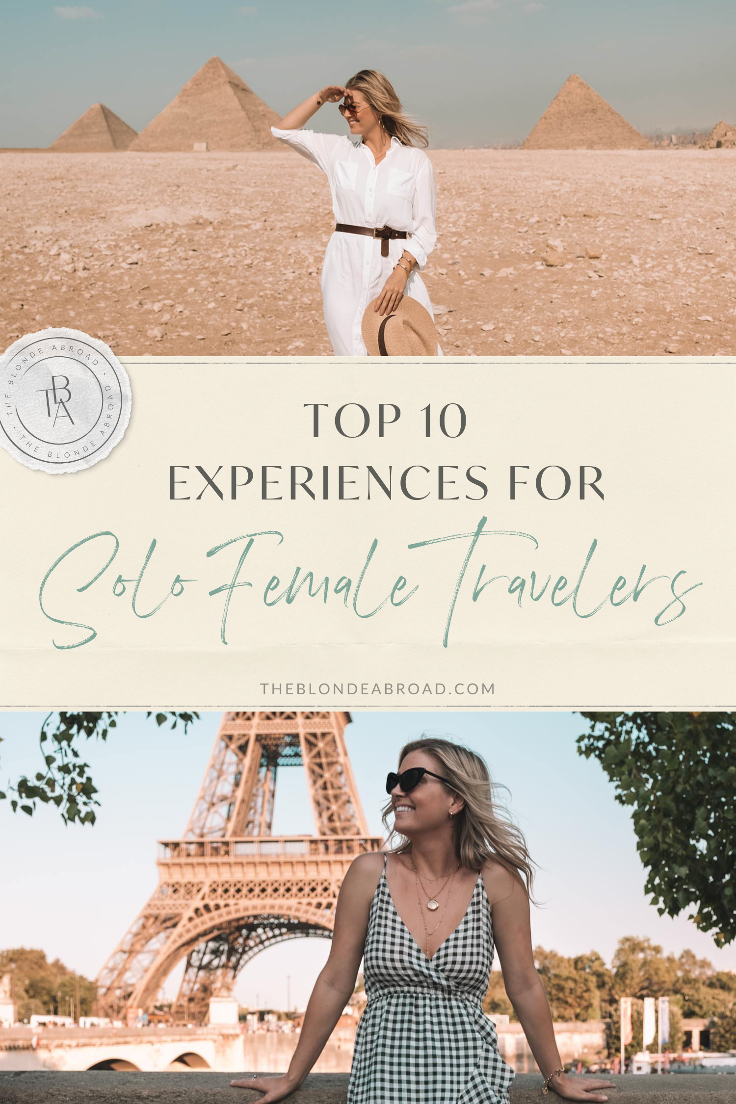 Top 10 Experiences for Solo Female Travelers