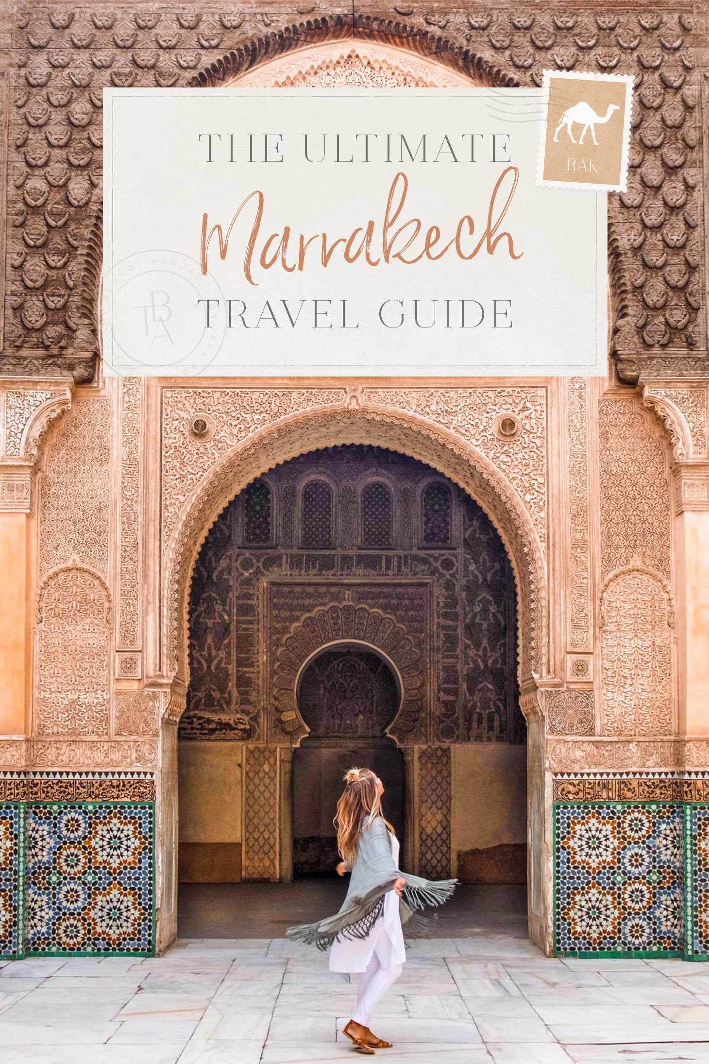 travel guide marrakech