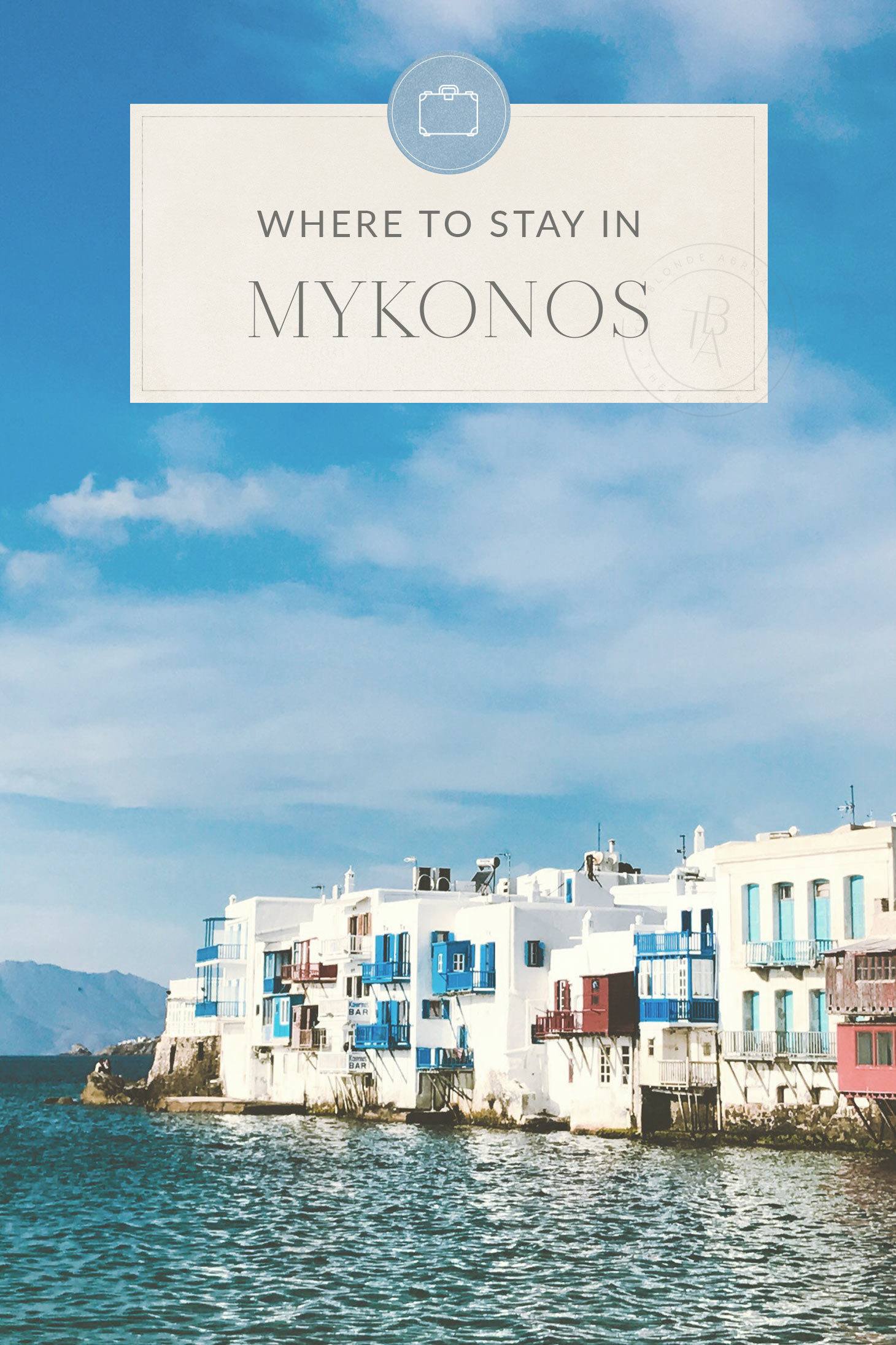 The Ultimate Guide for Shopping in Mykonos