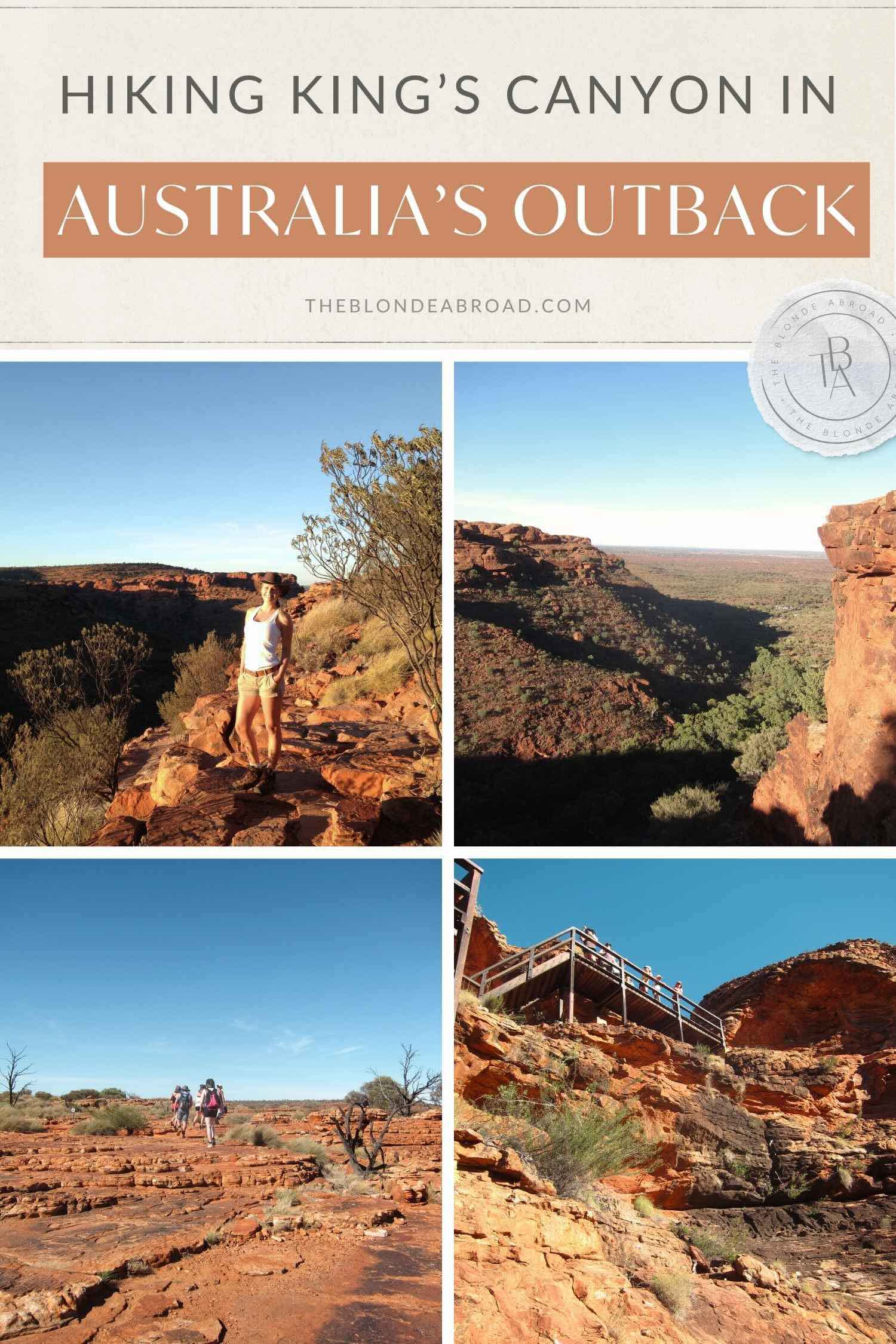 Hiking Kings Canyon in Australia’s Outback