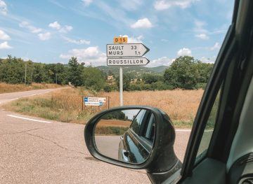 Driving in Provence