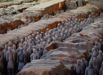 Terracotta Warriors in Xi'an, China