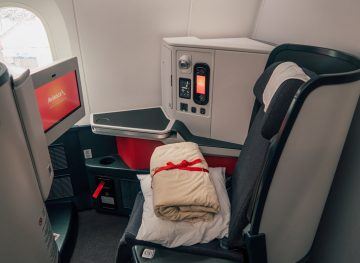 Avianca Business Class from LA to Bogotá