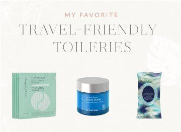 Travel Friendly Toiletries on Amazon