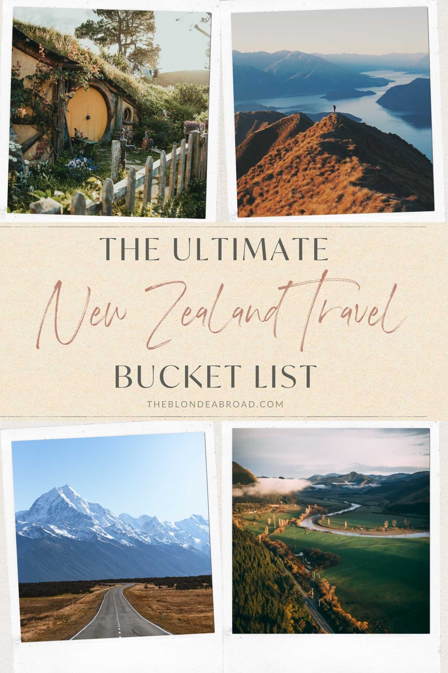 The Ultimate New Zealand Travel Bucket List