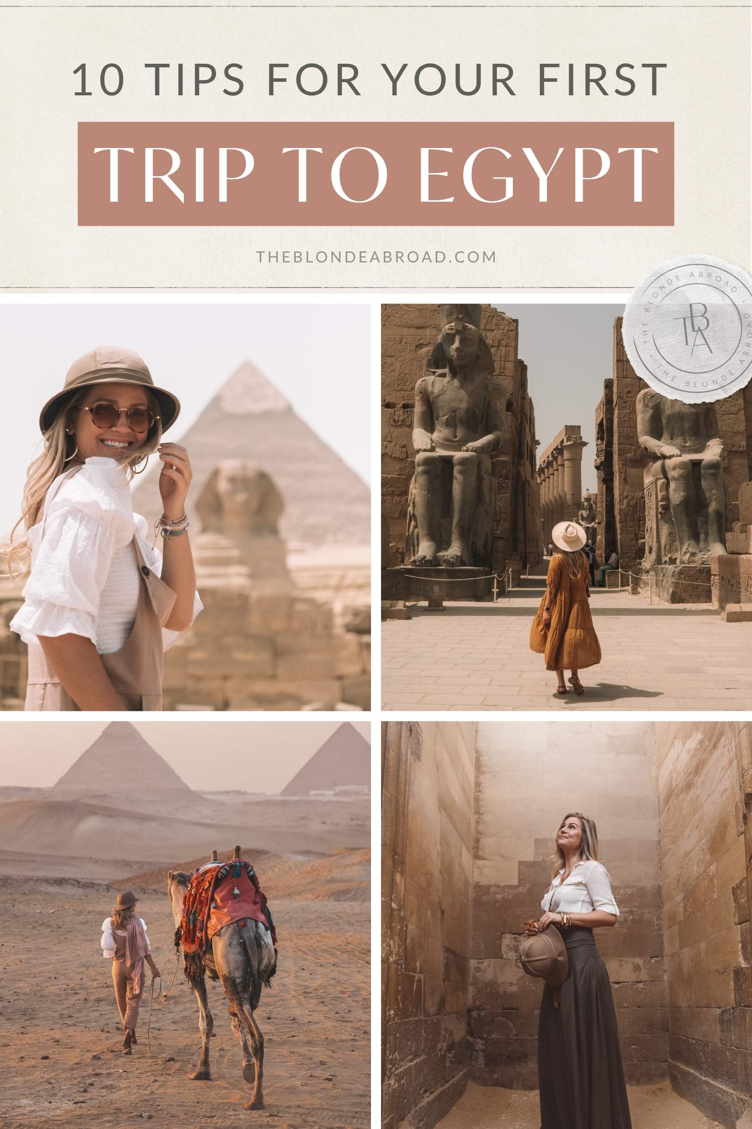 10 Tips for Your First Trip to Egypt